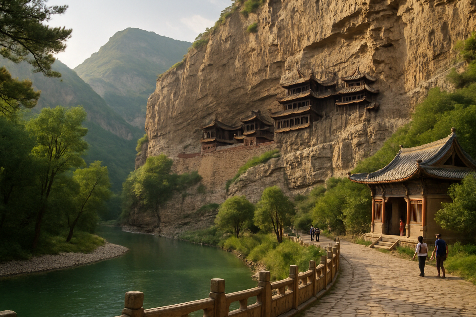 智慧旅游示意图